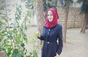 الفتاة المعتقلة سندس سمير عبيد 