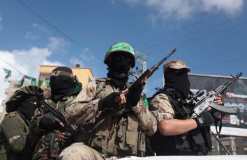 عناصر ن كتائب القسام - صورة ارشيفية