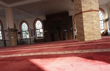 صورة لمسجد الإسراء بدير البلح