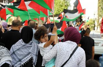 مظاهرات ومواجهات بالضفة رفضًا لمسيرة الأعلام الإسرائيلية