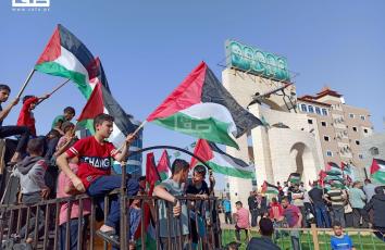 مسيرة للقوى والفصائل في رفح رفضًا لما يحدث في القدس