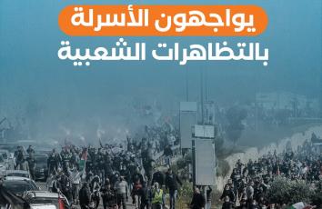 فلسطينيو الداخل يواجهون الأسرلة بالتظاهرات الشعبية