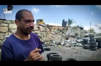 سالم أبو مرخية.. يتحدث عن هدم جرافات الاحتلال محل بناشر في بلدة عناتا بالقدس ‏المحتلة‏