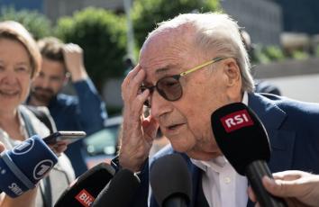 رئيس الاتحاد الدولي لكرة القدم السابق جوزيف بلاتر