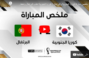 مباراة البرتغال ضد كوريا الجنوبية