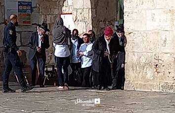 اقتحام المسجد الأقصى صباح اليوم