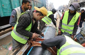 بلدية غزة تطالب الجهات الدولية بالتحرك العاجل لإدخال المعدات الثقيلة