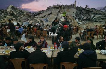 مائدة إفطار جماعي في رفح