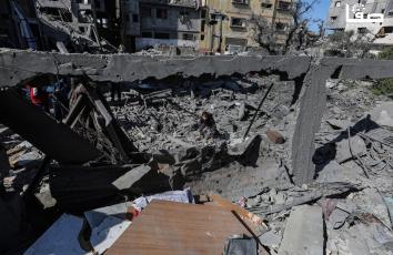 الاحتلال يقصف منزل في حي الشجاعية شرقي مدينة غزة