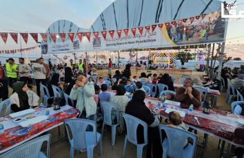 إفطار جماعي للأيتام في قطاع غزة