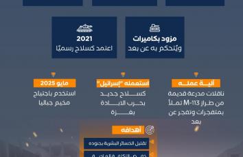 "الروبوت المفخخ".. آلة قتل وتدمير جديدة في غزة