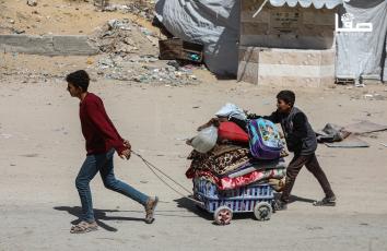 نزوح جديد من شمال قطاع غزة