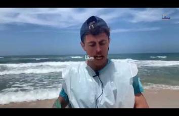 الصياد محمد عيد.. فقد قاربه وشباكه بقصف الاحتلال بحر غزة