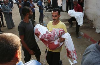 معظمهم أطفال.. تشييع شهداء ارتقوا بالقصف الإسرائيلي على مدينة غزة خلال الساعات الماضية