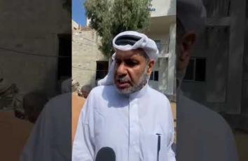 أبو بلال العكلوك: الاحتلال يستهدف عناصر تأمين المساعدات من أبناء العشائر لإحداث الفوضى