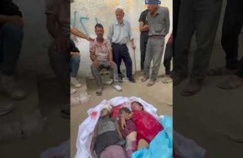 "إيش ذنبهم؟!".. والد أطفال شهداء قتلهم الاحـ.ـتلال بقصف منزلهم في حي الزيتون بمدينة غزة