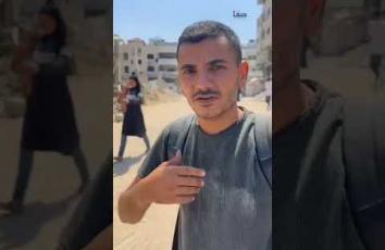 "جرّبوا فينا كل أنواع الأسلحة".. مواطنون اضطروا للنزوح من جباليا النزلة باتجاه غربي مدينة غزة