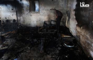 مستوطنون يحرقون عشرات المنازل والدفيئات الزراعية في نابلس