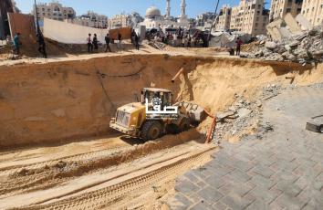 عمليات البحث عن الجثث الإسرائيلية مستمرة في خانيونس جنوبي قطاع غزة