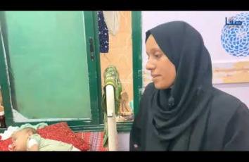 الرضيع قصي الحلو "عام واحد" يعاني من تشنجات مستمرة ووضعه الصحي يتدهور وبحاجة للسفر للعلاج خارج غزة