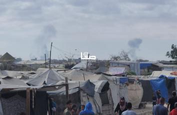 غارات جوية إسرائيلية مكثفة شمالي مدينة رفح جنوبي قطاع غزة