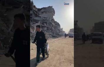 حياة وسط الركام.. مشاهد من مدينة غزة