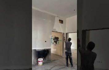 إصلاح الأضرار في المباني غير المدمرة كليًا بالجامعة الإسلامية في غزة