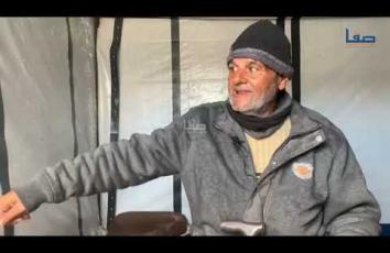 منخفض عاصف يقسو على النازحين بالخيام في غزة