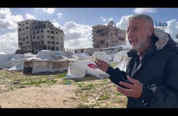 أجساد أنهكها البرد والنزوح المنخفض الجوي يُغرق خيام النازحين ويعمّق المأساة في غزة