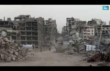 نازحون يصارعون الحياة وسط بحر من الركام في شمال غزة