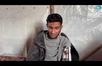 عائلتا البرش والنادر ترويان تفاصيل مجزرة إسرائيلية استهدفت حفل زفاف داخل مركز إيواء في حي التفاح