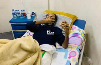 محمود أبو حشيش (40 عامًا) يُناشد بالسماح له بالسفر لتلقي العلاج من إصابة خطيرة في الظهر