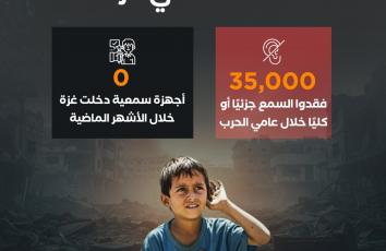 فقدان السمع.. الكارثة الصامتة في غزة