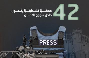 كم صحفيًا فلسطينيًا يقبعون في سجون الاحتلال؟