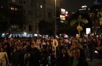 مظاهرة تل أبيب