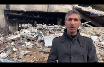 البدء بإنشاء مستشفى الكرامة الميداني شمال غربي مدينة غزة بعد أن دمره الاحتلال خلال حرب الابادة في القطاع