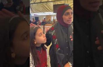 زوجة الأسير رائد أبو حصيرة من غزة تُعرب عن تخوفها على مصيره