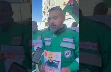 مدير الإسعاف والطوارئ فارس عفانة لـ"صفا": اعتقال الاحتلال للكوادر الطبية يتطلب ضغطًا للإفراج عنهم