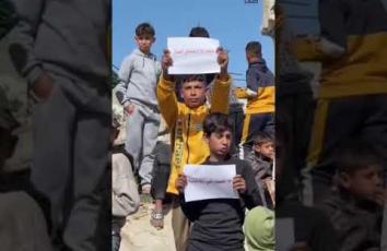 وقفة احتجاجية للقوى الوطنية والإسلامية واللجان الشعبية على عدم قيام المؤسسات الدولية بدورها تجاه شمال قطاع غزة