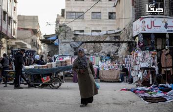 أجواء شهر رمضان من سوق الزاوية في مدينة غزة