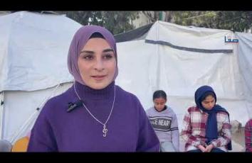 الناشطة رولا دلول توظف الموسيقى والغناء بطريقة إبداعية لعلاج الأطفال في غزة والترفيه عنهم