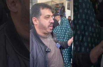 المواطن أبو ياسر رزق يتحدث عن الغارة الإسرائيلية التي استهدفت منزل عائلته في حي النصر غربي مدينة غزة