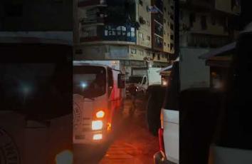 وصول جثامين نحو 60 شهيدًا إلى مجمّع الشفاء الطبي بمدينة غزة