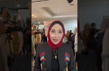 الذكرى الـ50 ليوم الأرض.. فتيات من غزة يجسّدن بلوحاتهن الهوية الفلسطينية