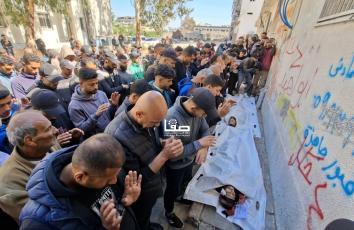 تشييع الشقيقين سائد وفهمي قدّوم بعد استهدافهما في الشجاعية شرق غزة