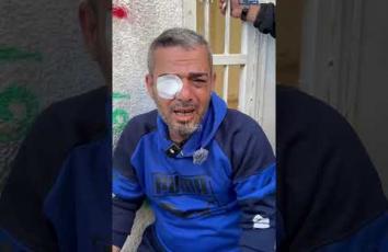 وداع مؤثر لسيدة حامل في توأم وطفلين ارتقوا بقصف إسرائيلي على منزلهم شمالي غزة