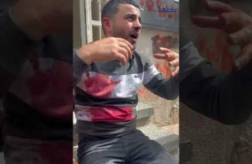 الشهيد الطفل يحيى الملاحي 3 أعوام كان في لحظات فرح قبل أن يحوّل القصف الاسرائيلي البهجة إلى وداعٍ موجع