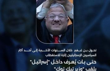 بن غفير.. من شخصية مهمشة إلى وزير "تيك توك"