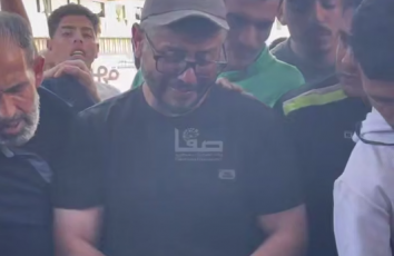 وداع شهداء القصف الإسرائيلي على خيمة في منطقة الجوازات غرب مدينة غزة