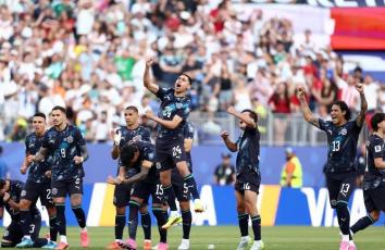 فرحة باراجواي بالفوز